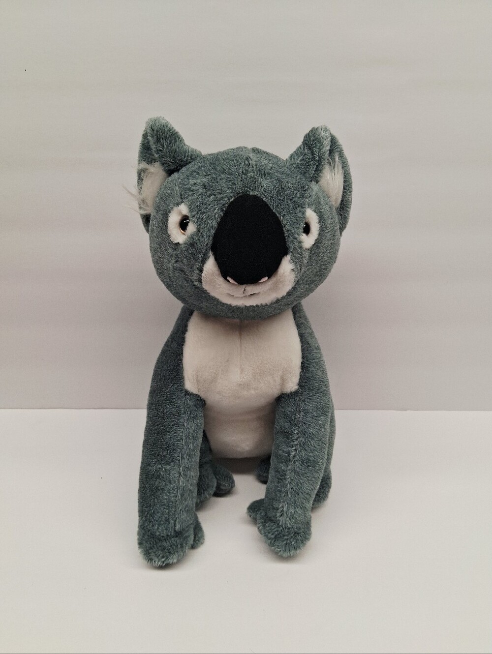 Ozzaz 11" Sit Up Gray White Koala Bear Plush Stuffed Animal